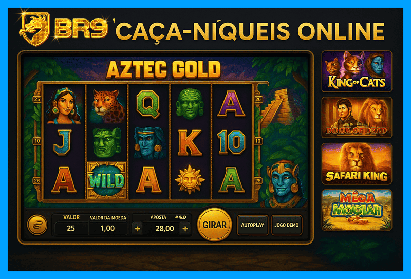 Jogos de Slot no Casino Online BR9