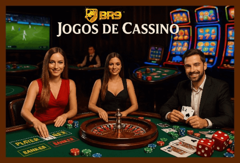 Jogos de cassino online inovadores e emocionantes na BR9
